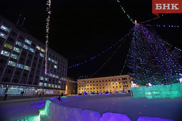 Стефановскую площадь в Сыктывкаре снова покроют льдом