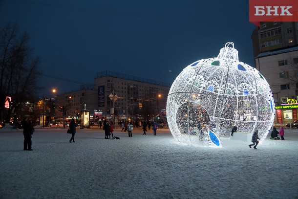 Головоломка БНК: собираем новогодний шар в Сыктывкаре
