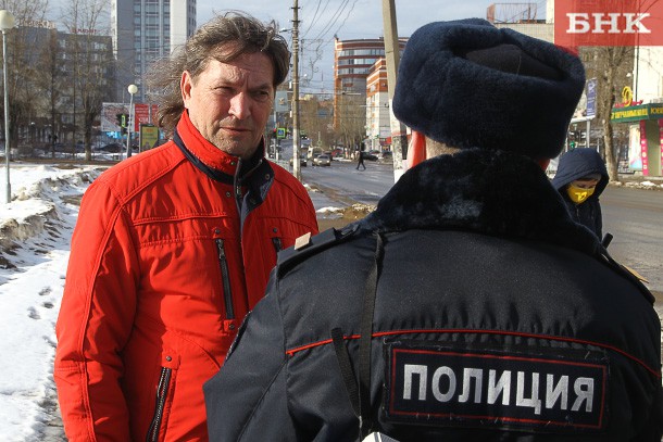На улицы Сыктывкара вышел «антикоронавирусный» патруль