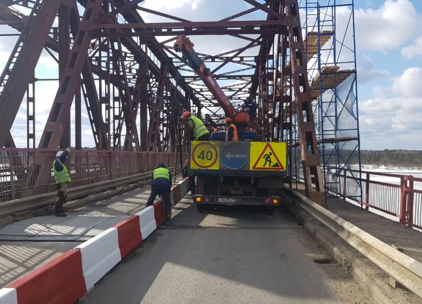 В Коми восстанавливают самый большой мост в республике
