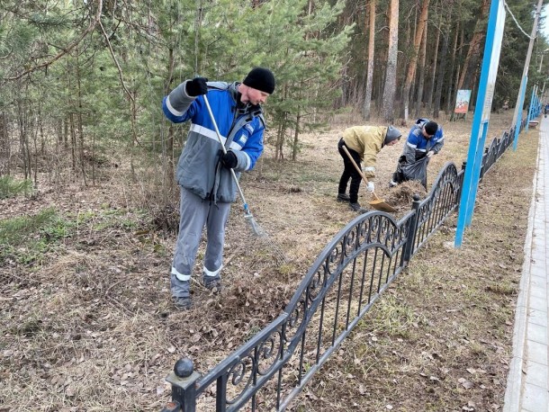 Сотрудники ООО «Газпром трансгаз Ухта» очистили территории 17 населенных пунктов