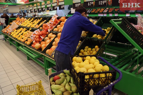 В Коми на потребительском рынке заметили дефляцию