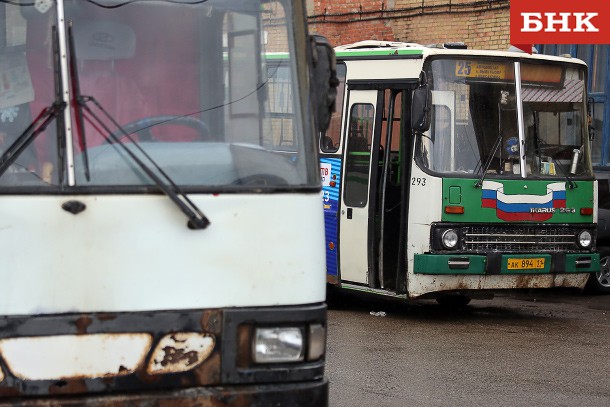 В Сыктывкаре закрыт автобусный маршрут № 26а «Аэровокзал - Седкыркещ - Трехозерка»