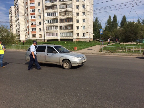 В Сыктывкаре сбили семилетнего мальчика на пешеходном переходе
