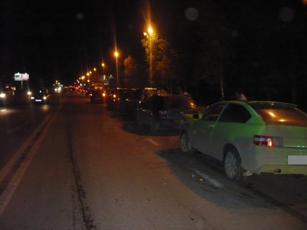 Авария в Сыктывкаре «собрала» пять машин
