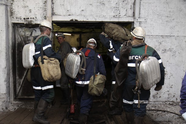 Все работники шахты «Заполярная» эвакуированы
