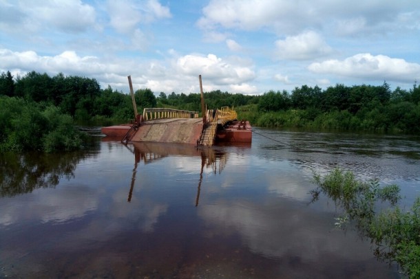 В Прилузском районе устраняют последствия ливневого паводка