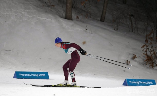 Юлия Белорукова и Алексей Виценко выходят на олимпийский спринт