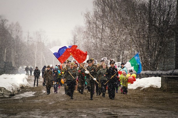 В городах и районах Коми празднуют День Победы