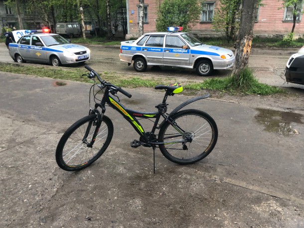 В Сыктывкаре сбили юного велосипедиста