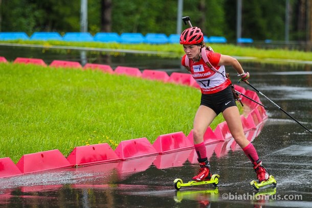 Анастасия Рудакова из Коми - третья в спринте на летнем чемпионате России