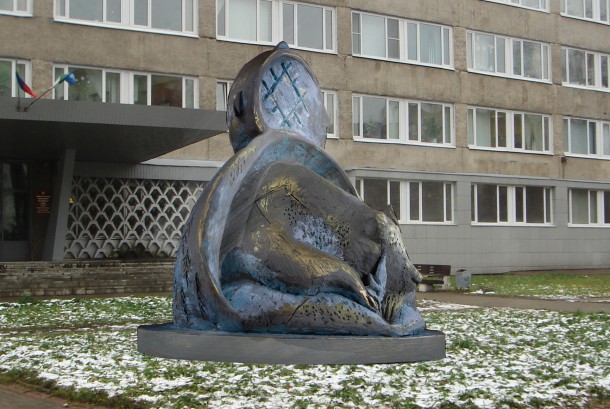 Сыктывкарцы проголосовали против скульптуры медведя в центре города