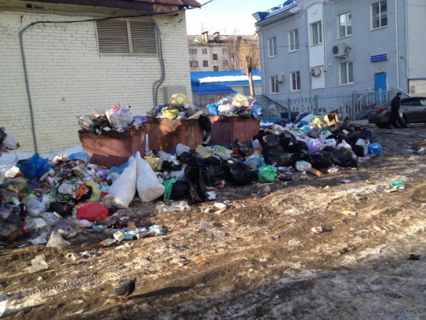 Сыктывкарцы требуют остановить «мусорный апокалипсис» в центре города