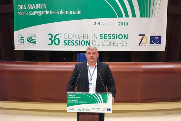 Сергей Гапликов в четвертый раз участвует в Конгрессе местных и региональных властей Совета Европы