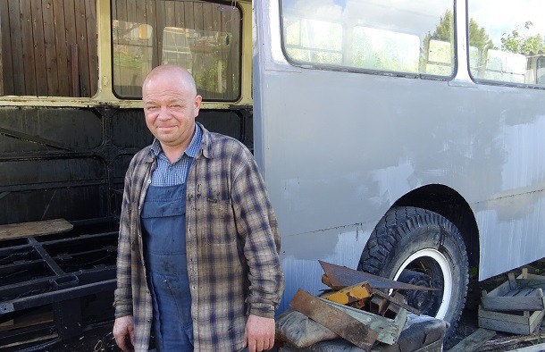 Ухтинский автомастер Иван Красиков: «Когда ЛиАЗ завелся, я чуть не прослезился»
